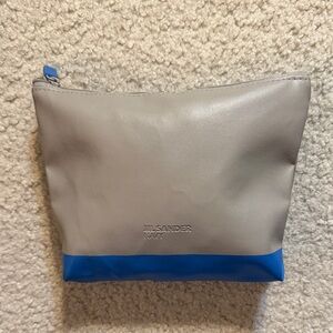 Jil Sander Navy Bag/Pouch in Blue and Grey